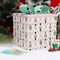 Medium Christmas Gift Boxes with Lids for Presents, 9x9x9 Inches Nutcracker Design Collapsible Gift Box for Christmas, Party, Holidays